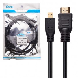 کابل تبدیل HDMI To Micro HDMI دی تک (DTECH) مدل 20181