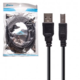 کابل پرینتر دی تک (DTECH) طول 3 متر
