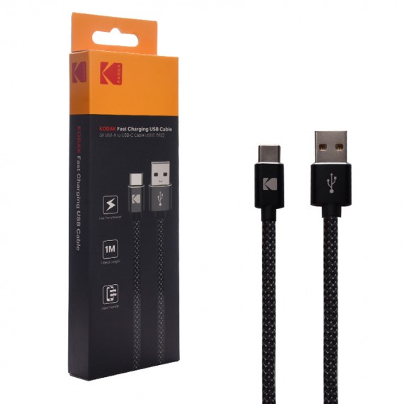 کابل تایپ سی (Type-C) کداک (KODAK) طول 1 متر مدل USBC-5922