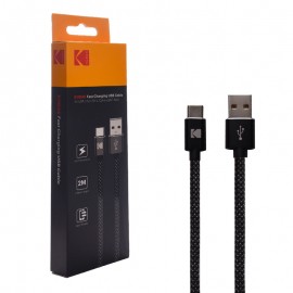 کابل تایپ سی (Type-C) کداک (KODAK) طول 2 متر مدل USBC-5925