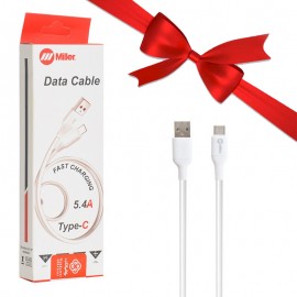 بسته 1+10 کابل تایپ سی (Type-C) میلر (Miller) طول 1 متر مدل CA-1127 (یک عدد هدیه)