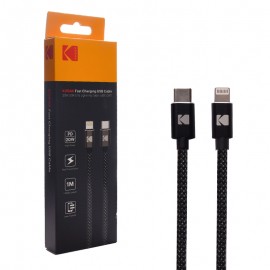کابل تایپ سی به آیفون (Type-C to Lightning) کداک (KODAK) طول 1 متر مدل USBC-5921
