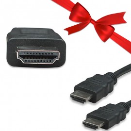 بسته 1+10 کابل HDMI طول 1.5 متر پک نایلونی (یک عدد هدیه)