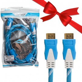 بسته 1+10 کابل HDMI دی تک (DTECH) طول 1.5 متر مدل 20001‌ (یک عدد هدیه)