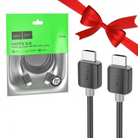 بسته 1+10 کابل HDMI هوکو (hoco) طول 2 متر مدل US08 (یک عدد هدیه)
