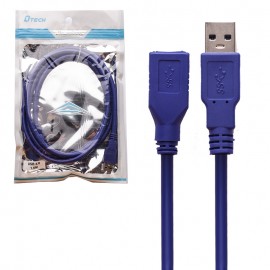کابل افزایش طول USB3.0 دی تک (DTECH) طول 1.5 متر