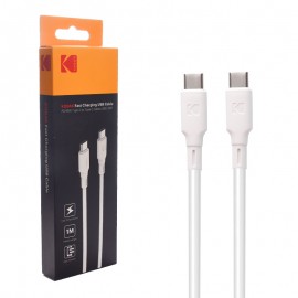 کابل تایپ سی به تایپ سی (Type-C To Type-C) کداک (KODAK) طول 1 متر مدل USBC-5917