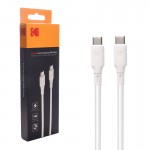 کابل تایپ سی به تایپ سی (Type-C To Type-C) کداک (KODAK) طول 1 متر مدل USBC-5917
