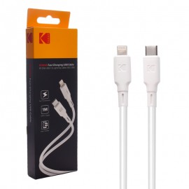 کابل تایپ سی به آیفون (Type-C to Lightning) کداک (KODAK) طول 1 متر مدل USBC-5918
