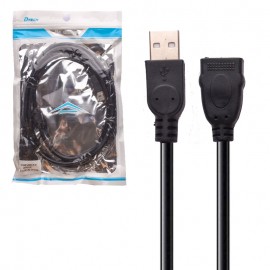 کابل افزایش طول USB A-F برد دار دی تک (DTECH) طول 1.5 متر مدل 20029