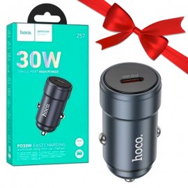 بسته 1+10 شارژر فندکی 30 وات هوکو (hoco) مدل Z57 (یک عدد هدیه)