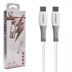 کابل تایپ سی به تایپ سی (Type-C to Type-C) ایکس پی (XP) طول 1 متر مدل XP-CC002