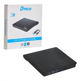 باکس دی وی دی رایتر ضخیم 12/7 USB3.0 دی تک (DTECH) مدل DVD-RW