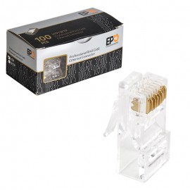 سوکت شبکه 100 تایی UTP END OPEN مدل Cat 6