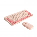 مینی کیبورد و موس بی سیم میکاسو (MIKUSO) مدل KB-C027