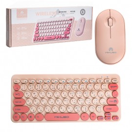 مینی کیبورد و موس بی سیم میکاسو (MIKUSO) مدل KB-C027