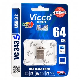 فلش ویکومن (Vicco man) مدل 64GB VC 343 S USB3.2