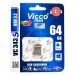 فلش ویکومن (Vicco man) مدل 64GB VC 343 S USB3.2