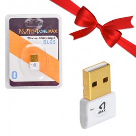 بسته 1+10 دانگل بلوتوث ورژن 5.0 وان مکس (ONE MAX) مدل BL05 (یک عدد هدیه)