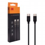 کابل تایپ سی به تایپ سی (Type-C To Type-C) کداک (KODAK) طول 1 متر مدل USBC-5926