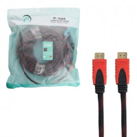 کابل HDMI پی نت (P-net) طول 20 متر