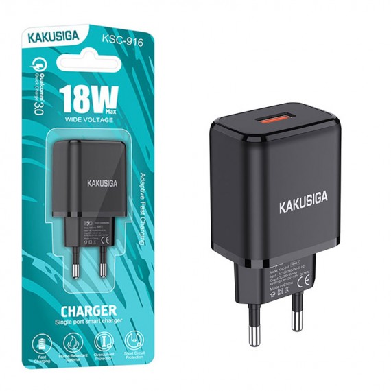 کلگی شارژر 18 وات کاکوسیگا (KAKUSIGA) مدل KSC-916