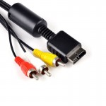 کابل تصویر AV پلی استیشن PS2 مچر (MACHER) طول 1.8 متر مدل MR-119