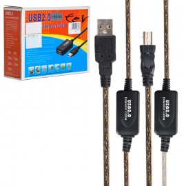 کابل پرینتر USB برد دار پی نت (P-net) طول 15 متر