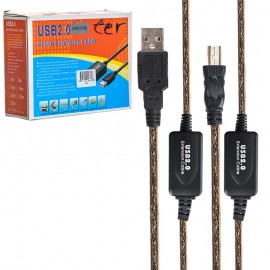 کابل پرینتر USB برد دار پی نت (P-net) طول 20 متر