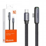 کابل تایپ سی به تایپ سی (Type-C to Type-C) سری 90 درجه مک دودو (Mcdodo) طول 1.8 متر مدل CA-336
