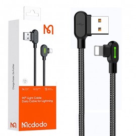 کابل آیفون (Lightning) سری 90 درجه مک دودو (Mcdodo) طول 1.8 متر مدل CA-467