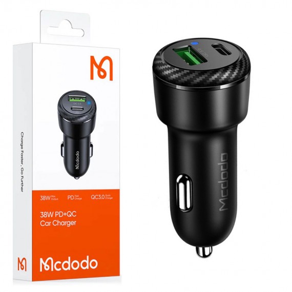 شارژر فندکی 38 وات دو پورت مک دودو (Mcdodo) مدل CC-597