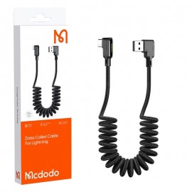 کابل تایپ سی (Type-C) فنری مک دودو (Mcdodo) طول 1.8 متر مدل CA-731