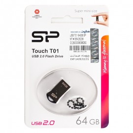 فلش سیلیکون پاور (Silicon Power) مدل 64GB Touch T01 گارانتی متین