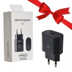 بسته 1+3 کلگی شارژر 25 وات ترکا (TREQA) Super fast مدل CH-9038 (یک عدد هدیه)