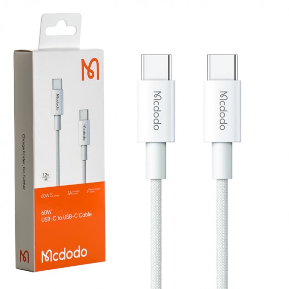 کابل تایپ سی به تایپ سی (Type-C to Type-C) مک دودو (Mcdodo) طول 1.2 متر مدل CA-277