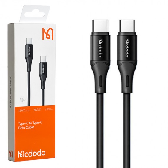 کابل تایپ سی به تایپ سی (Type-C to Type-C) مک دودو (Mcdodo) طول 1.2 متر مدل CA-221