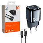 شارژر دیواری 20 وات + کابل (Type-C To Type-C) مک دودو (Mcdodo) مدل CH-404