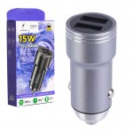 شارژر فندکی 15 وات دو پورت اسکای دلفین (SKYDOLPHIN) مدل SZ25