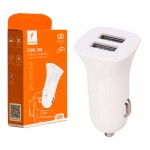 شارژر فندکی 15 وات دو پورت اسکای دلفین (SKYDOLPHIN) مدل SZ09