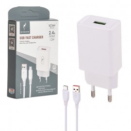 شارژر دیواری 12 وات + کابل اندروید اسکای دلفین (SKYDOLPHIN) مدل SC36V