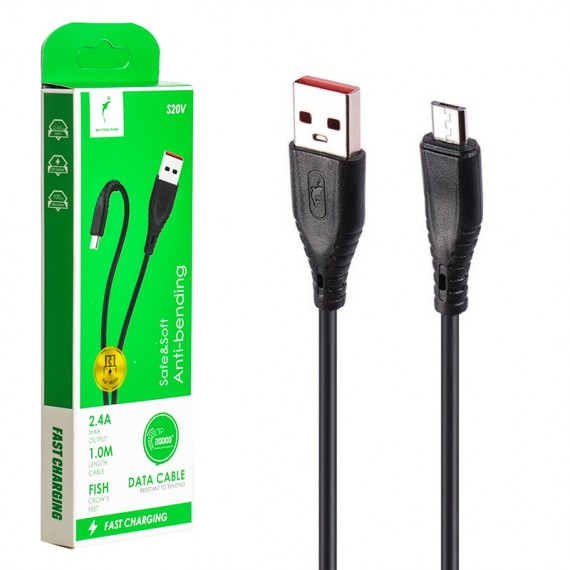 کابل اندروید (MicroUSB) اسکای دلفین (SKYDOLPHIN) طول 1 متر مدل S20V