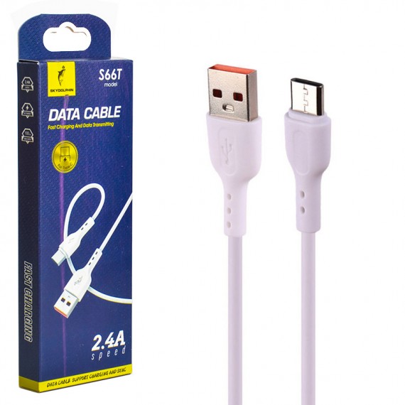 کابل تایپ سی (Type-C) اسکای دلفین (SKYDOLPHIN) طول 1 متر مدل S66T