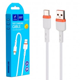 کابل تایپ سی (Type-C) اسکای دلفین (SKYDOLPHIN) طول 1 متر مدل S09T