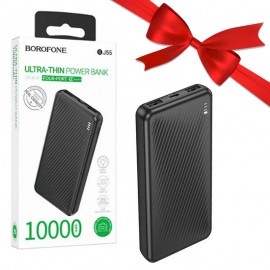 بسته 1+10 پاوربانک بروفون (BOROFONE) مدل BJ55 ظرفیت 10000mAh (یک عدد هدیه)