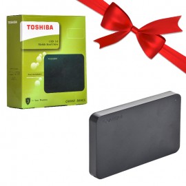بسته 1+5 باکس هارد 2.5 اینچی USB 3.0 توشیبا (برد سبز) (TOSHIBA) مدل SC5258-AO CANVIO BASICS (یک عدد هدیه)