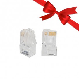 بسته 1+3 بسته 100 عددی سوکت شبکه CAT6e کی لینک (KLINK) مدل K-1146 (یک عدد هدیه)
