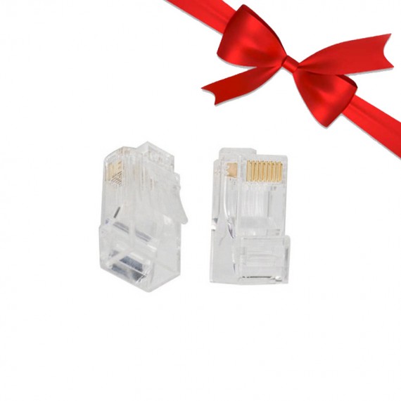 بسته 1+5 بسته 100 عددی سوکت شبکه CAT6e کی لینک (KLINK) مدل K-1146 (یک عدد هدیه)