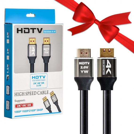 بسته 1+5 کابل HDMI 2.0 4K تریپ لایت (TRIPP.LITE) طول 1.5 متر (یک عدد هدیه)