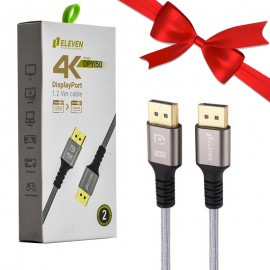 بسته 1+5 کابل DisplayPort الون (ELEVEN) طول 1.5 متر مدل DPY150 (یک عدد هدیه)